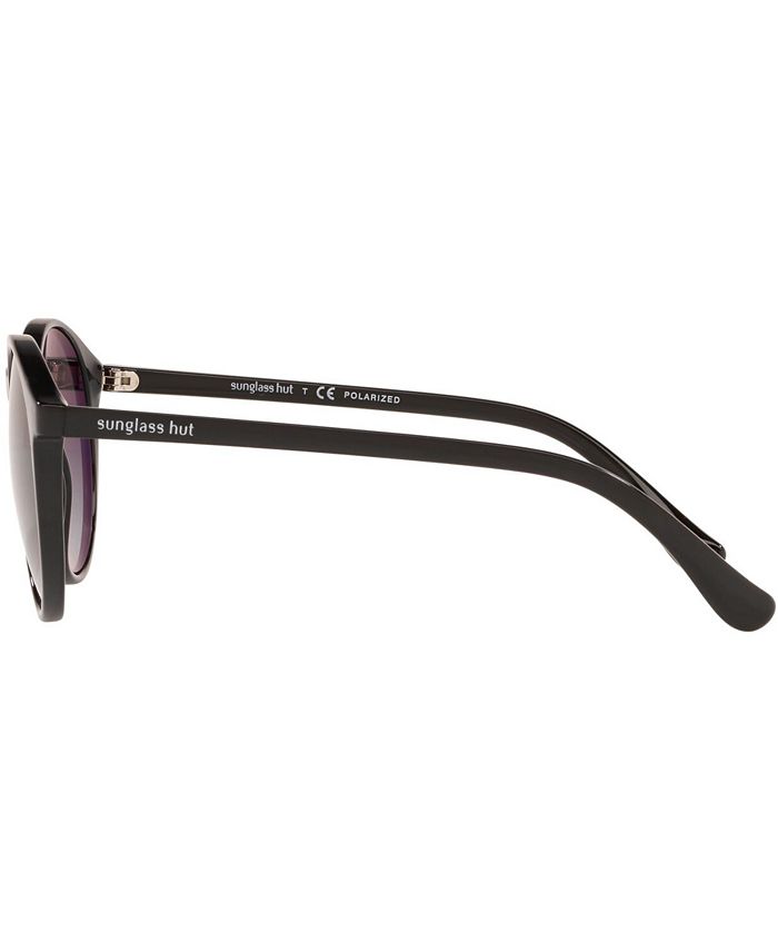 Sunglass Hut Collection Polarized Sunglasses, 0HU2019 Macy's