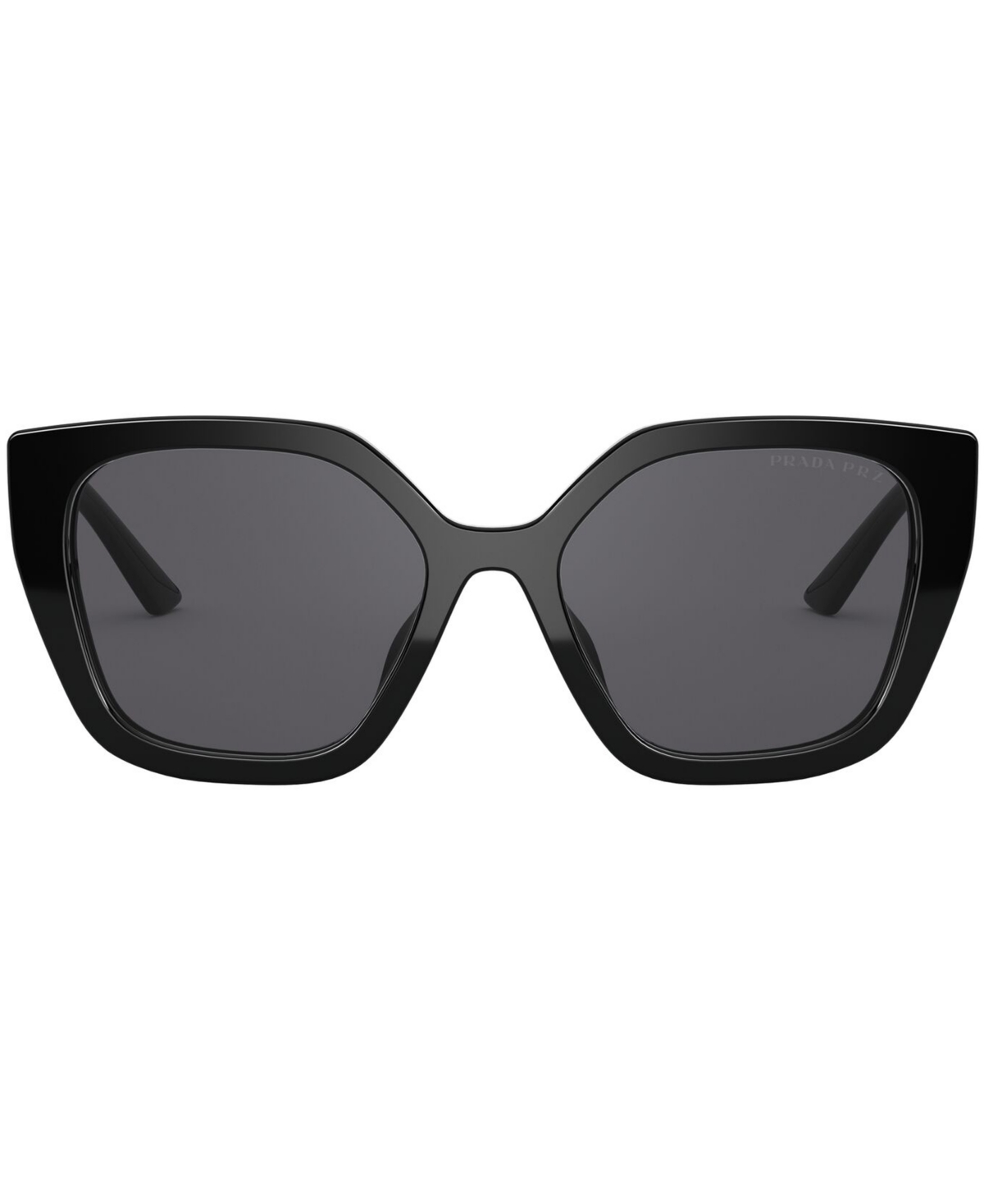 Prada Monochrome Rectangular Women's Sunglasses