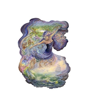 Designocracy Dance Of Dreams Wall Decor And Over The Door Wooden Hanger By Josephine Wall In Multi