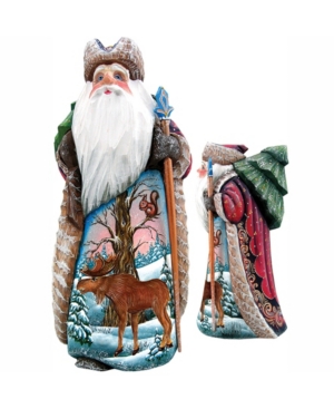 G.debrekht Woodcarved Hand Painted Merry Wonder Figurine In Multi