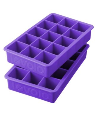 Perfect Cube Silicone Ice Mold Freezer Tray Of 1.25" Cubes For Whiskey