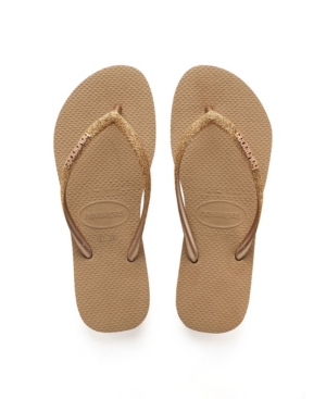 Havaianas Women's Slim Glitter Flip Flop Sandals Women's Shoes