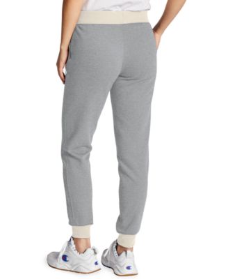 gray champion joggers