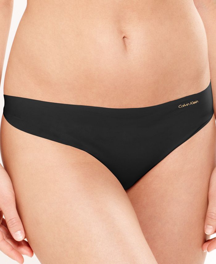 Calvin Klein Women's Invisibles 3Pack Thong Underwear QD3558 & Reviews