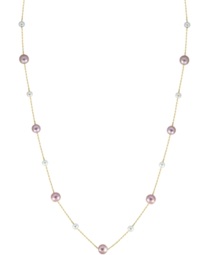 image of Effy Pink & White Cultured Freshwater Pearl (9 & 6mm) 32