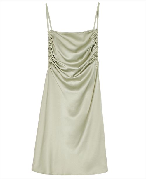 Danielle Bernstein Solid Mini Slip Dress Created For Macy S