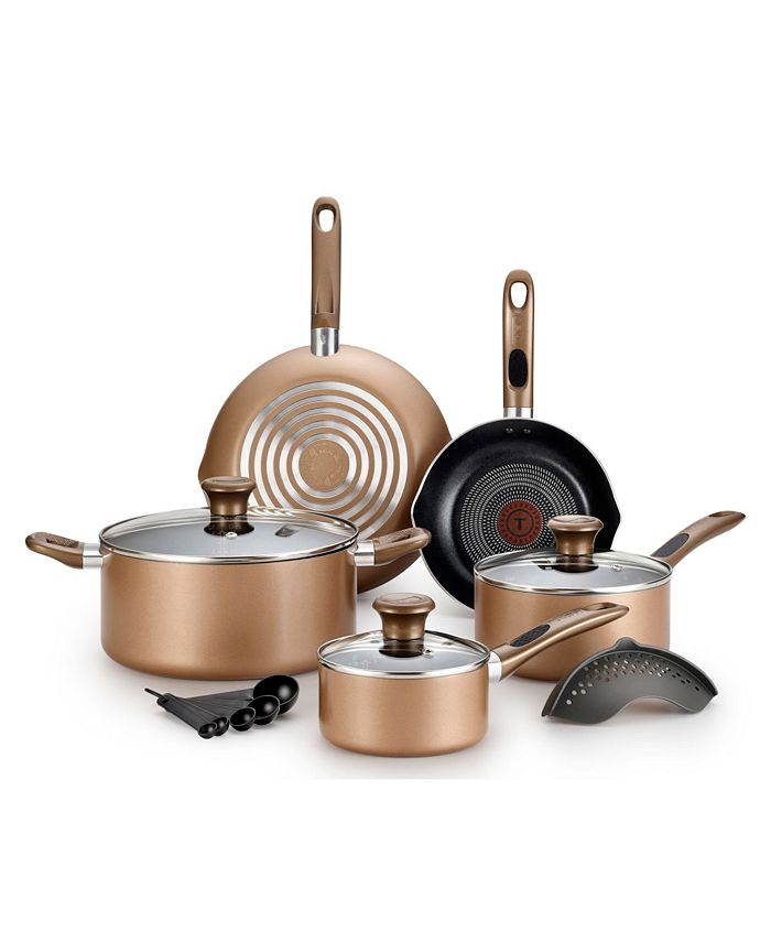 TFal Excite Nonstick 14Pc. Cookware set & Reviews Cookware Sets