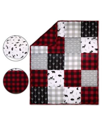 buffalo plaid crib bedding