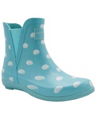 london fog piccadilly women's chelsea waterproof rain boots