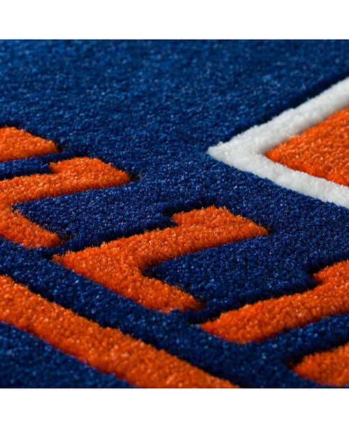 Luxury Sports Rugs Illinois Colil Blue 5' x 7'6" Area Rug & Reviews