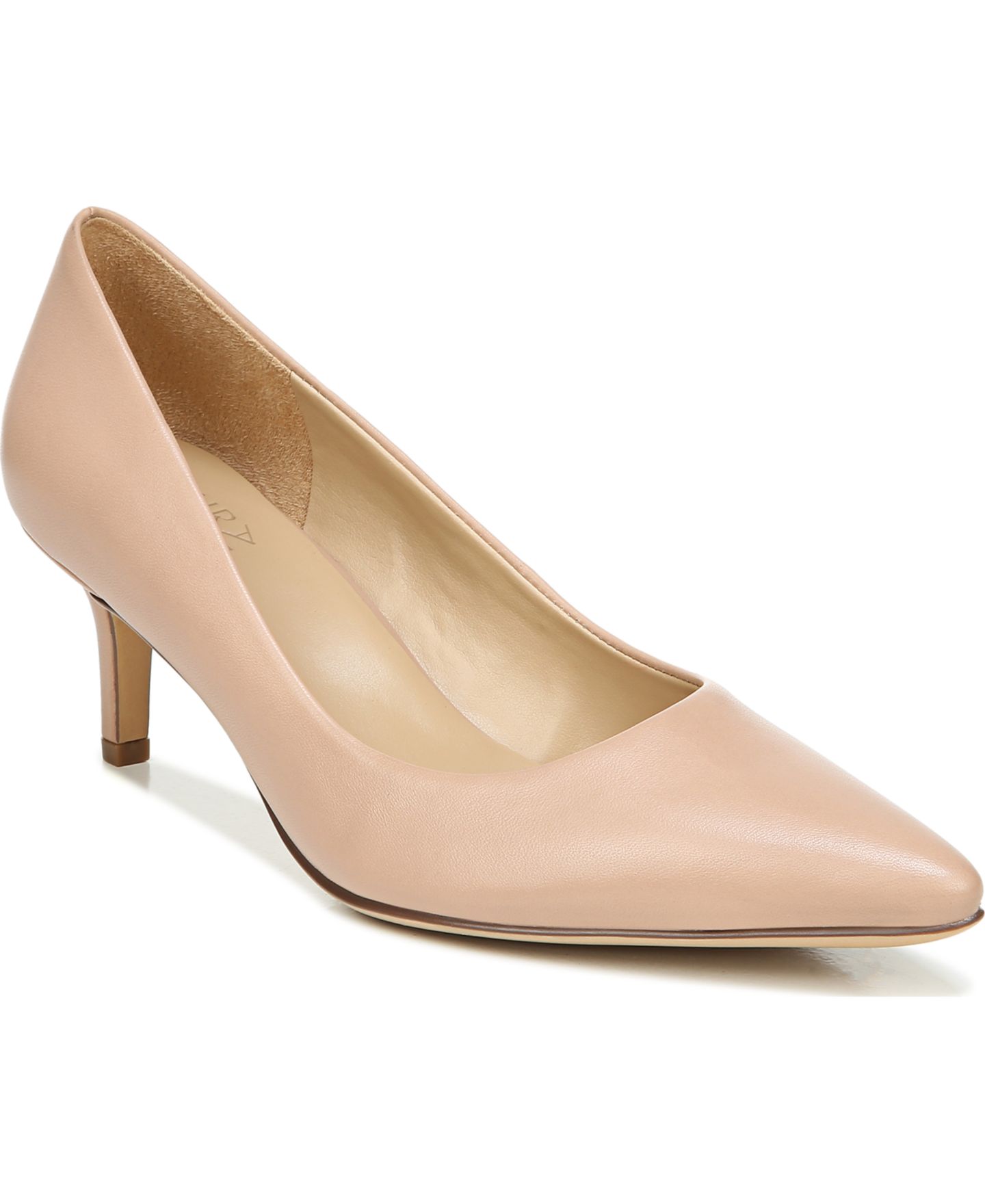 Женские туфли Naturalizer Everly Pointed Toe Pumps, цвет: Телесный — фото 1