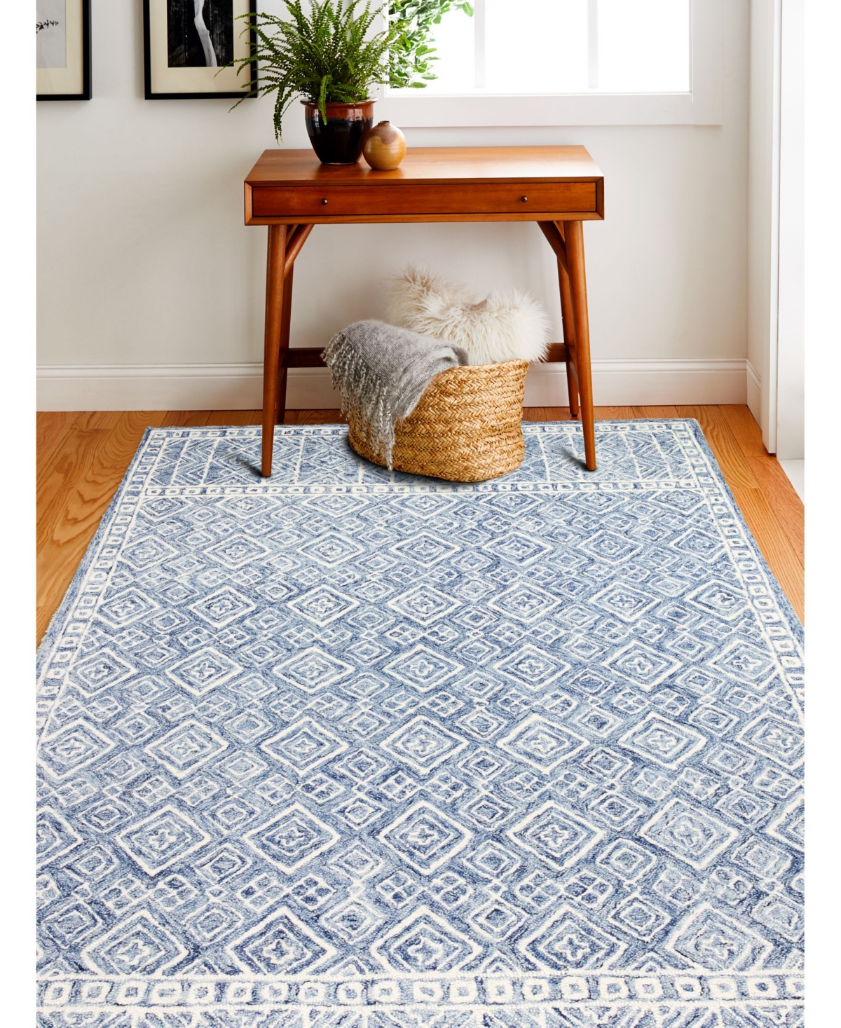Bb Rugs Taron Val-09Rug - Blue
