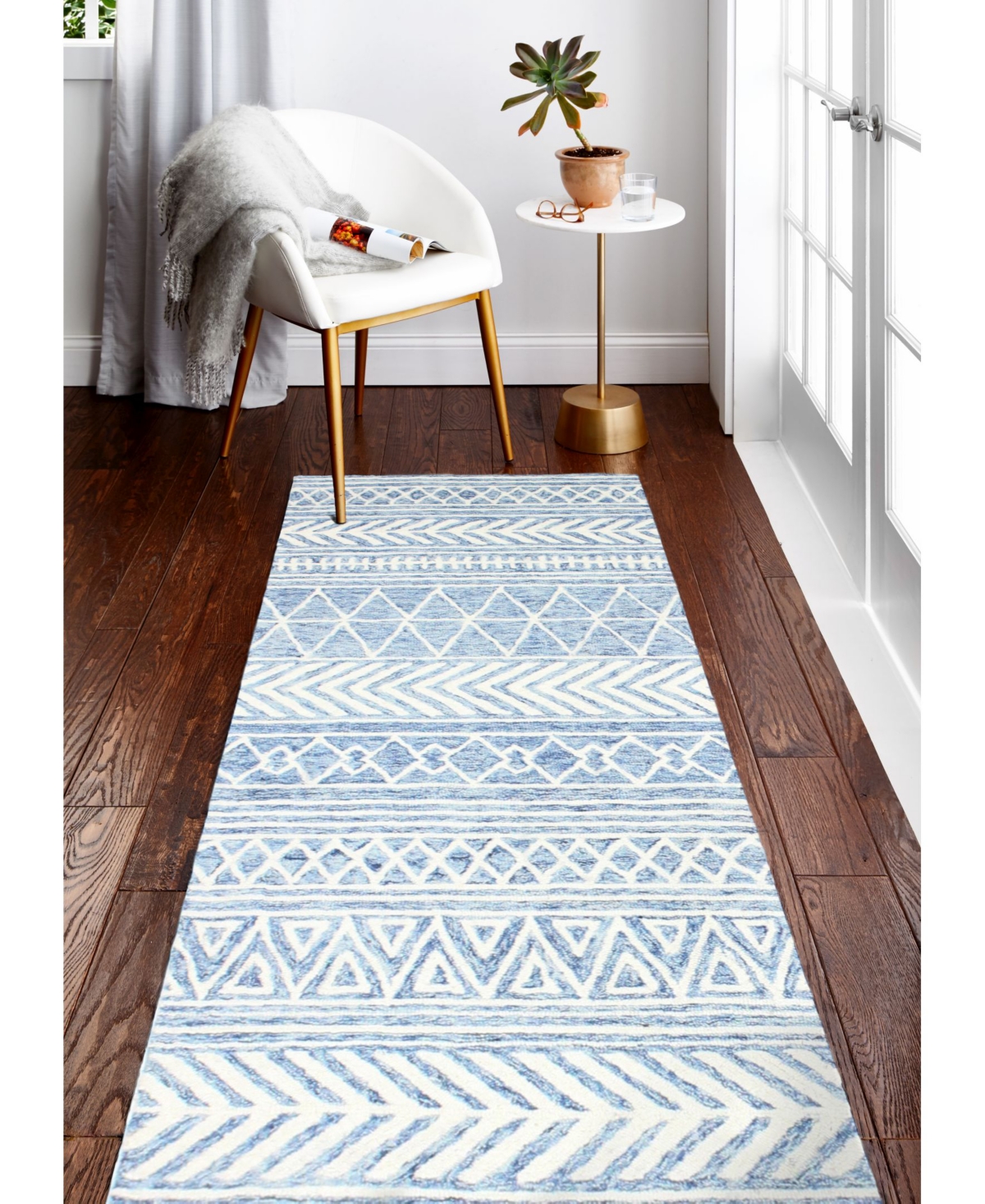 Bb Rugs Taron Val-08Rug - Denim
