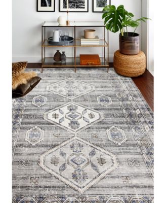 Bb Rugs Mesa Mes 02 Silver Rug In Silver