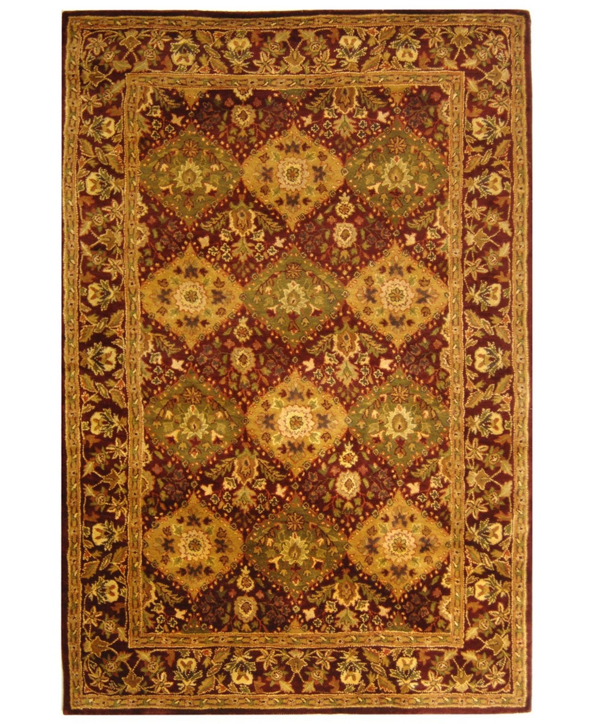 Safavieh Antiquity At57 Wine 7'6in x 9'6in Area Rug - Wine