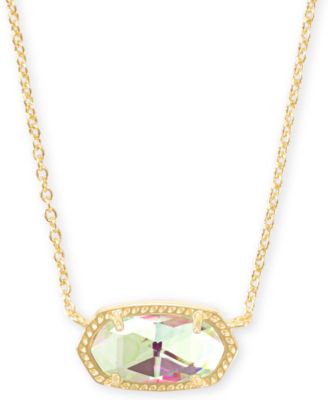 Glass Stone Elisa Pendant Necklace
