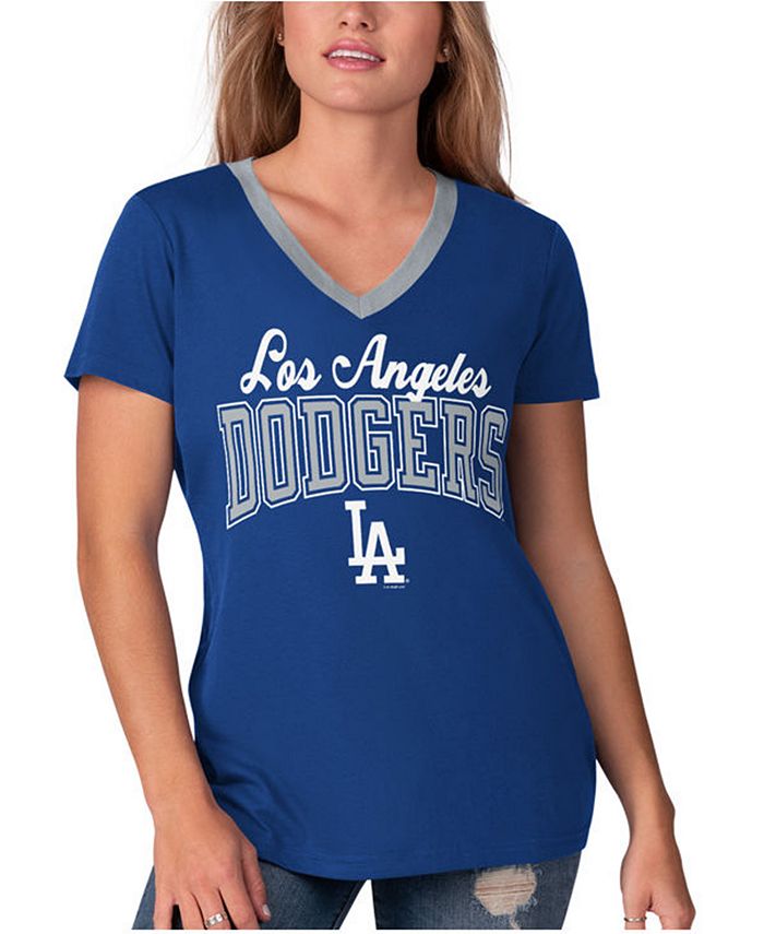 G-III Sports Womens La Dodgers Graphic T-Shirt