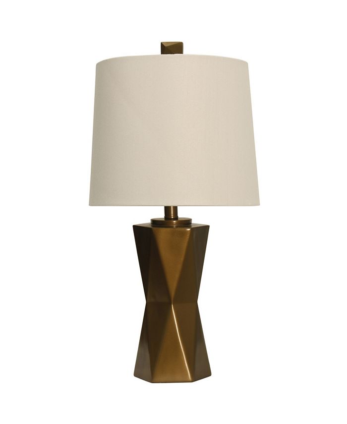 StyleCraft Home Collection StyleCraft Hardback Fabric Shade Table Lamp