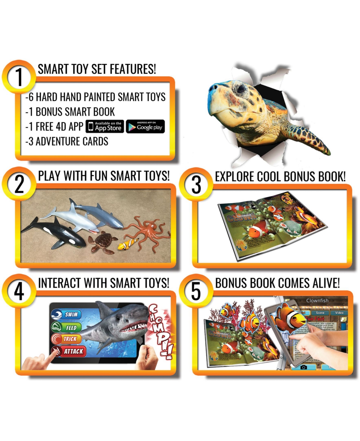 Shop Flipo Undersea Interactive Smart Toys In Multi