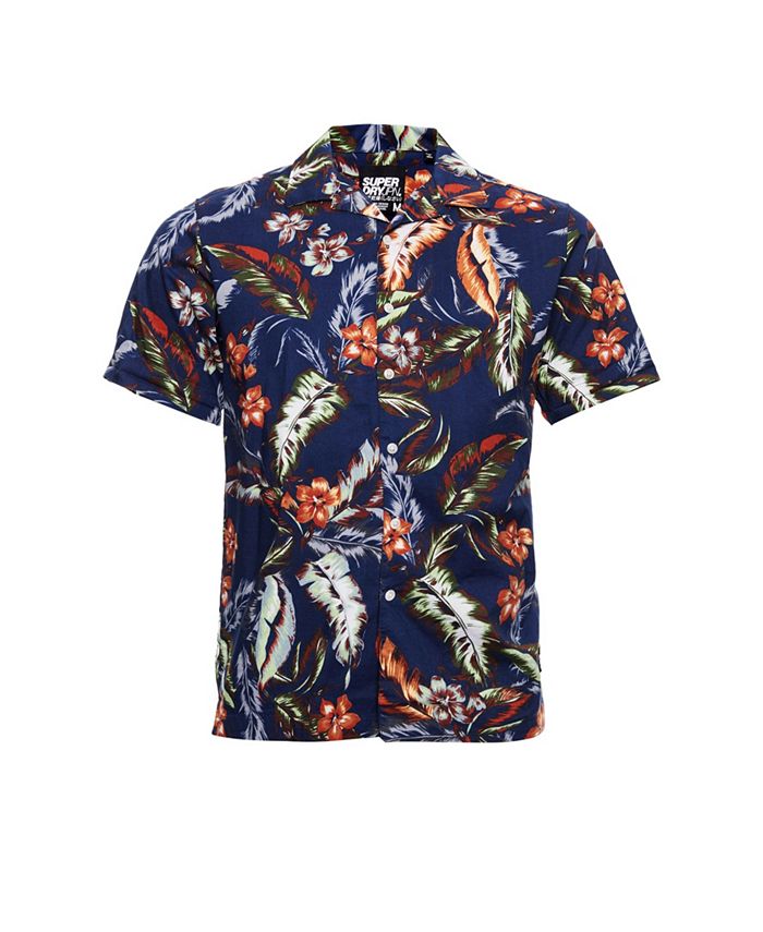 Superdry Men's Hawaiian Box Short Sleeve Shirt - Macy's