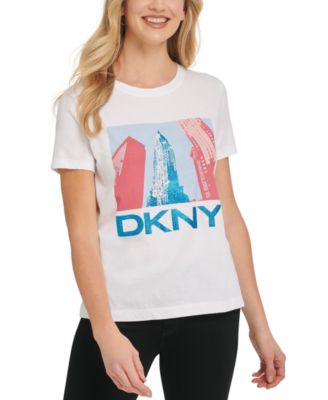 DKNY - Glitter Empire State Building T-Shirt