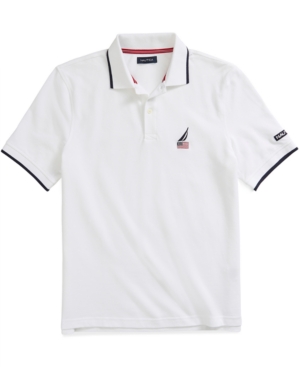 Nautica Men's Logo Polo