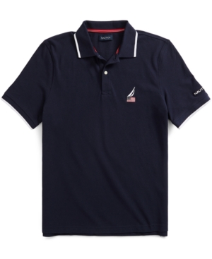 Nautica Men's Logo Polo