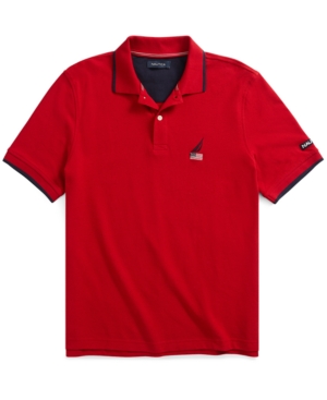 Nautica Men's Logo Polo