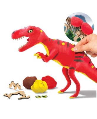Discovery #Mindblown Toy Dinosaur Diy Puzzle Clay T-Rex