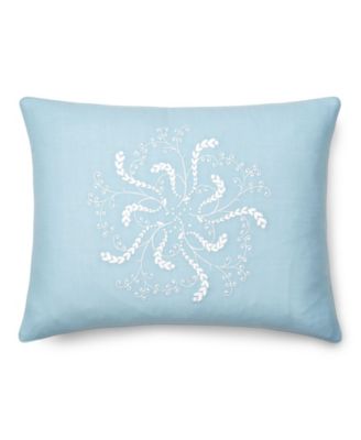 embroidered accent pillows