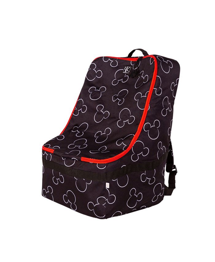 J L childress Disney Baby Ultimate Padded Backpack Car Seat Travel Bag