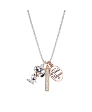 image of Fine Silver Plated Tri-Tone Peanuts 