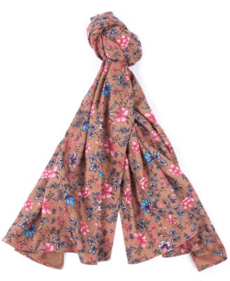 Barbour - Spruce Floral-Print Scarf