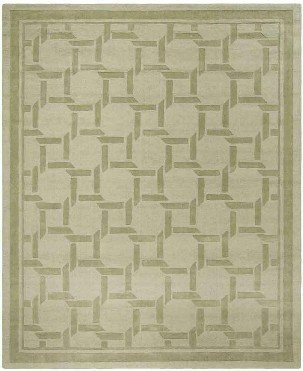 Martha Stewart Collection Resort Weave MSR4549D Sage 9' x 12' Area Rug - Sage