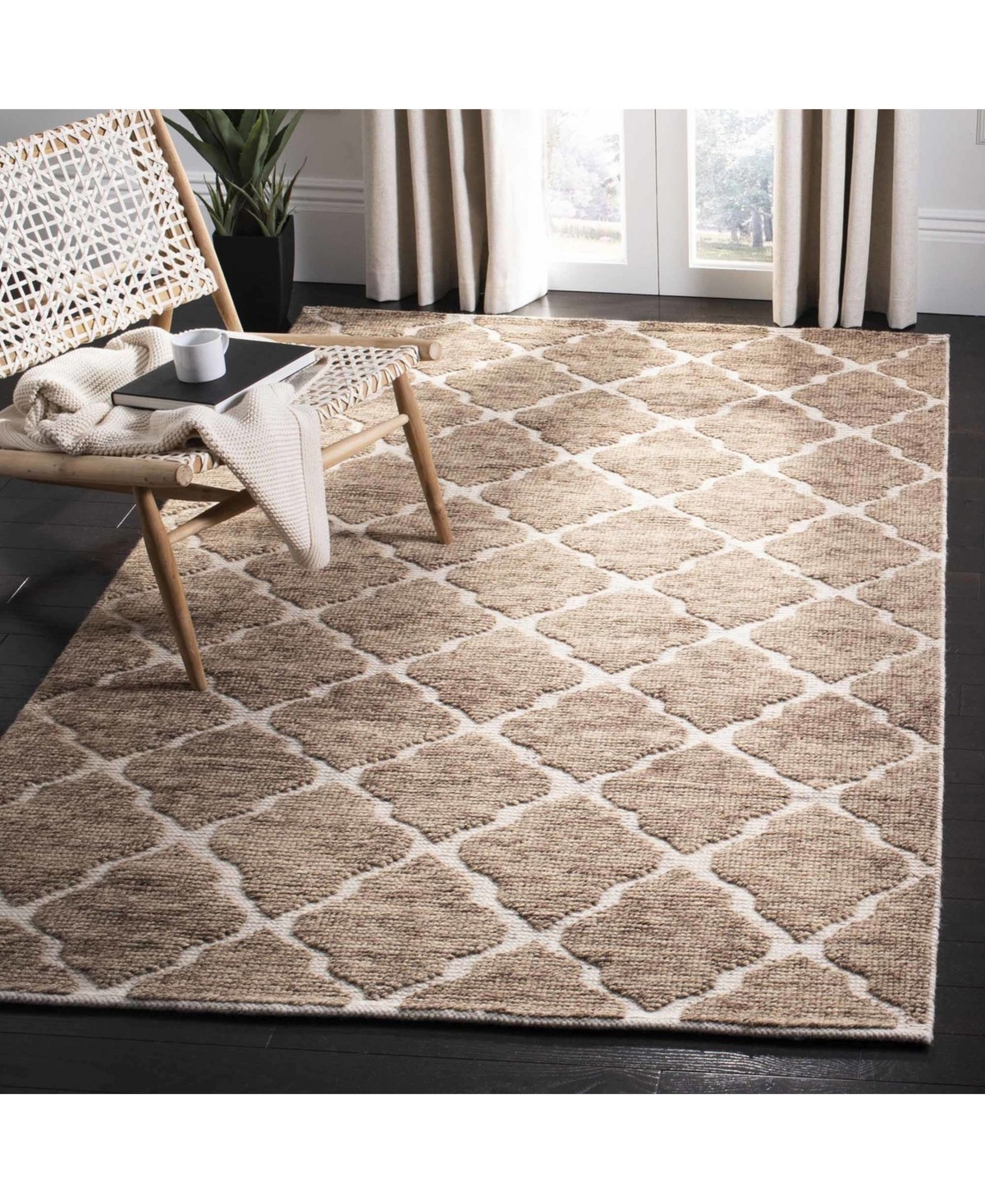 Martha Stewart Collection Vermont MSR2559AArea Rug - Beige