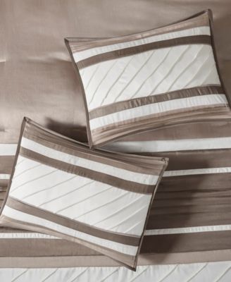 Blaire Faux-Silk 7-Pc. Comforter Set, California King