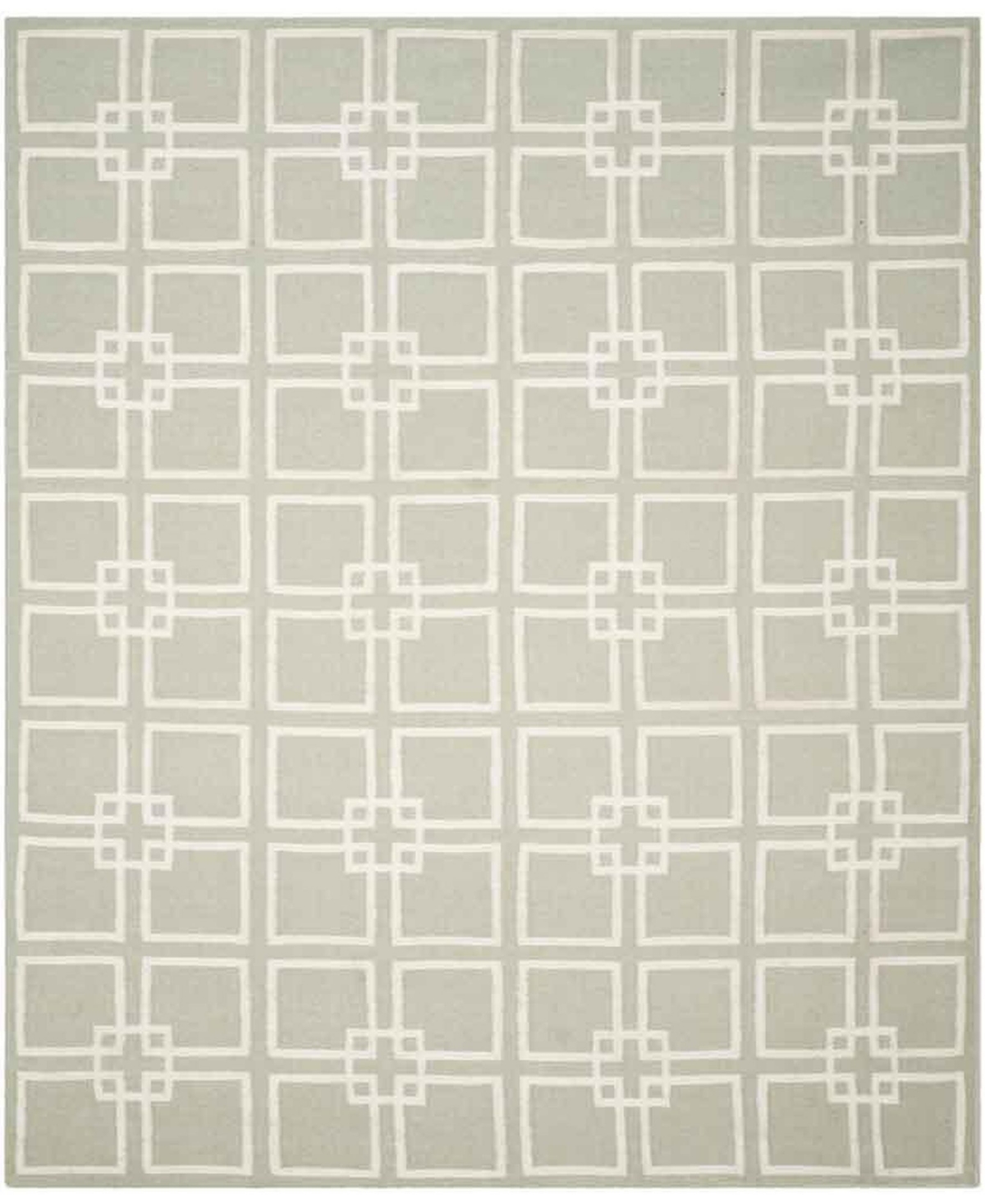 Martha Stewart Collection Square Dance MSR1151D Avocado 4' x 6' Area Rug - Avocado
