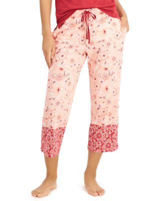 Charter Club Cotton Capri Pajama Pants Created for Macy s Macy s