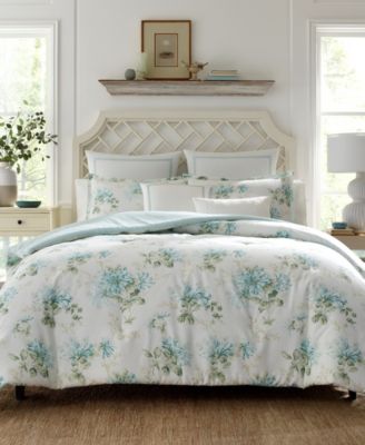 Laura Ashley Honeysuckle Comforter Set Full Queen Macy S   17444190 Fpx.tif