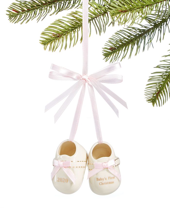 Holiday Lane 2021 Baby S 1st Christmas Pink Ornament Created For Macy S Reviews Home Macy S