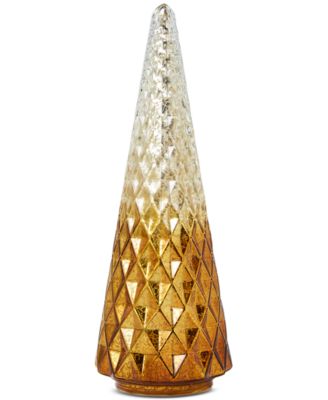 Martha Stewart Collection - Gilded Age Textured Ombr&eacute; Table-Top Tree