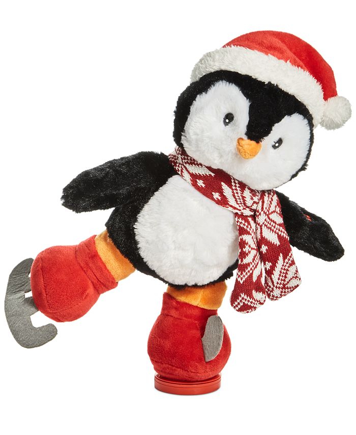 Macys 2022 Christmas Stuffed Animal Holiday Lane Animated Musical Plush Ice Skating Penguin, Created For Macy's  & Reviews - Shop All Holiday - Home - Macy's