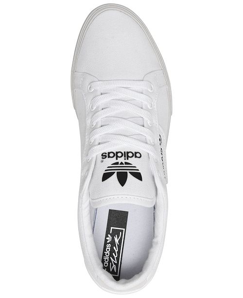 Adidas Women S Originals Sleek Canvas Casual Sneakers From Finish