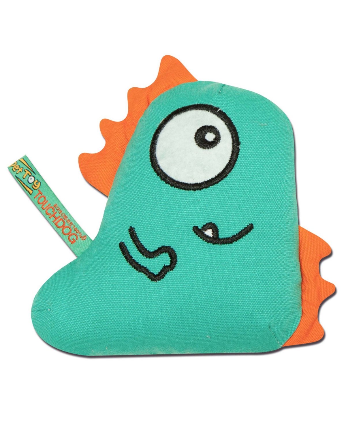 Cartoon Shoe-Faced Monster Plush Dog Toy - Green