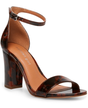 image of Madden Girl Bella Two-Piece Block Heel Sandals