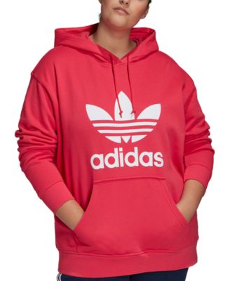 pink adidas hoodie womens
