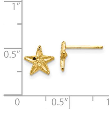 Macy's - Star Stud Earrings in 14k Gold