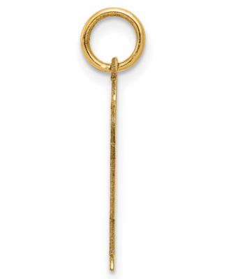 Boy Charm Pendant in 14k Gold