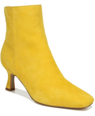 big yellow booties