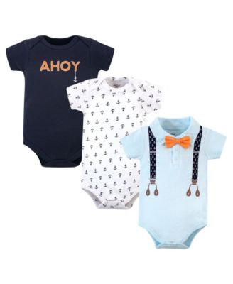 Baby Boys Treasure Everyday Cotton Snapsuits